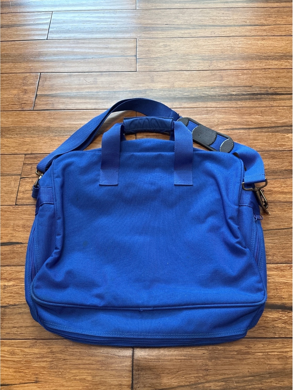 Freemason Blue Masonic Conference Briefcase Computer Bag with Emblem and Pins - Picture 6 of 9